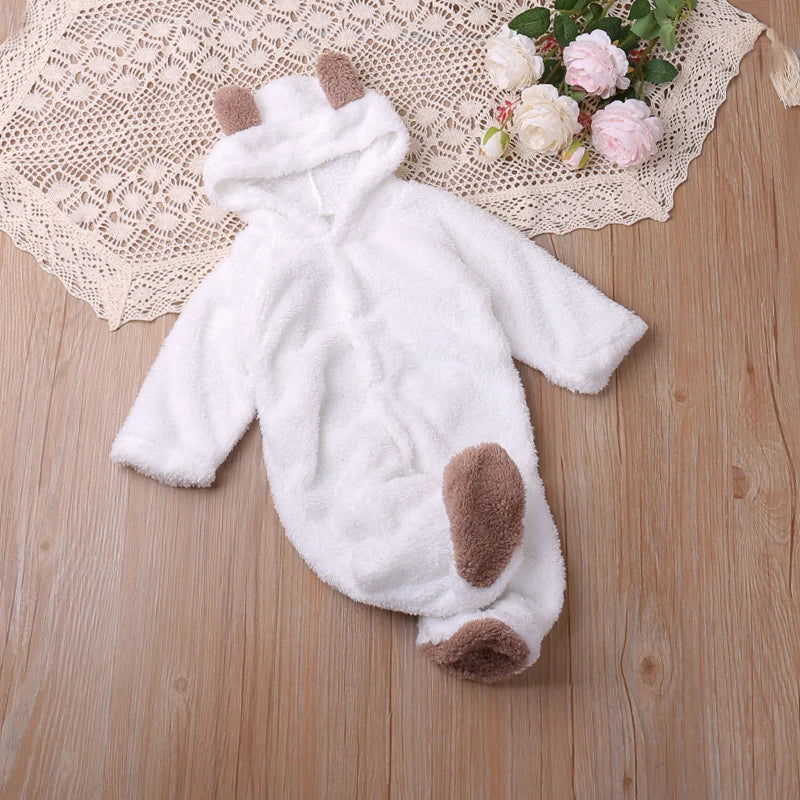 Safegrow CozyBear™ - Langarm-Overall im süßen Tierstil für kleine Abenteurer