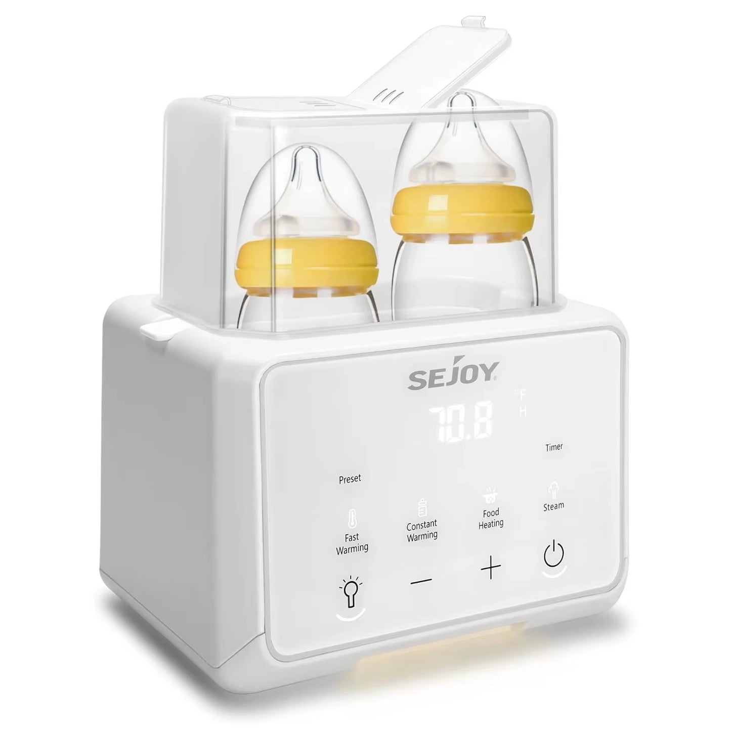 Safegrow MilkMaster™ - Multifunktionaler Flaschenwärmer für Milch, Brei & Wasser