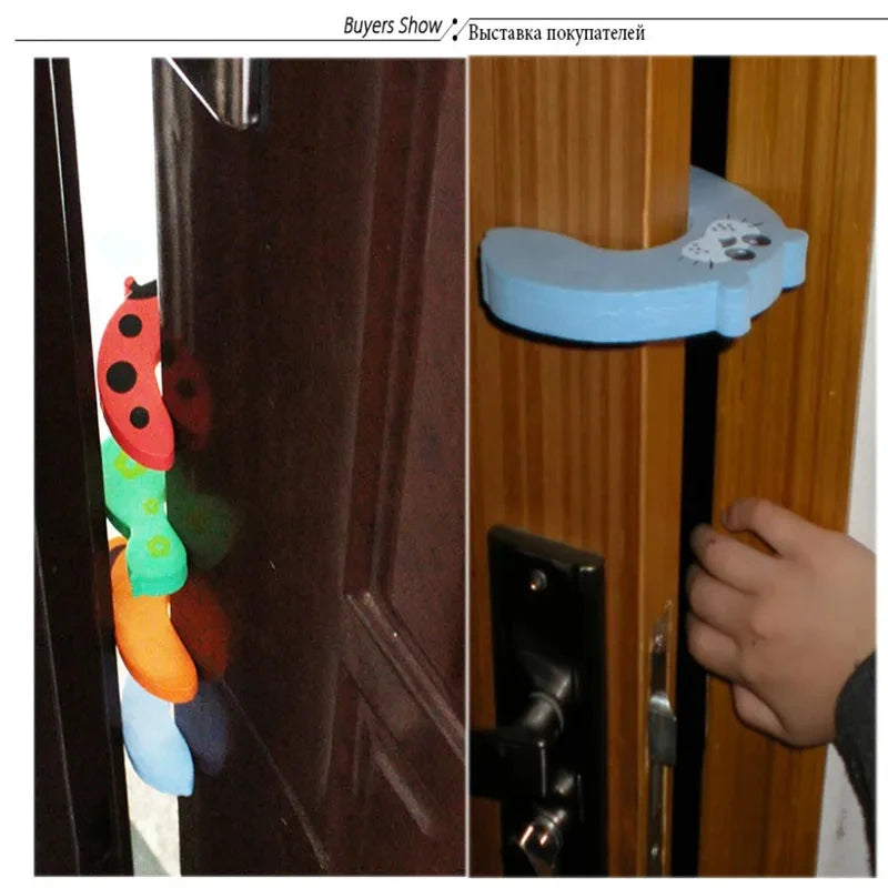 Safegrow FingerSafe™ - Tür-Stopp- und Klemmschutz-Set für kleine Finger