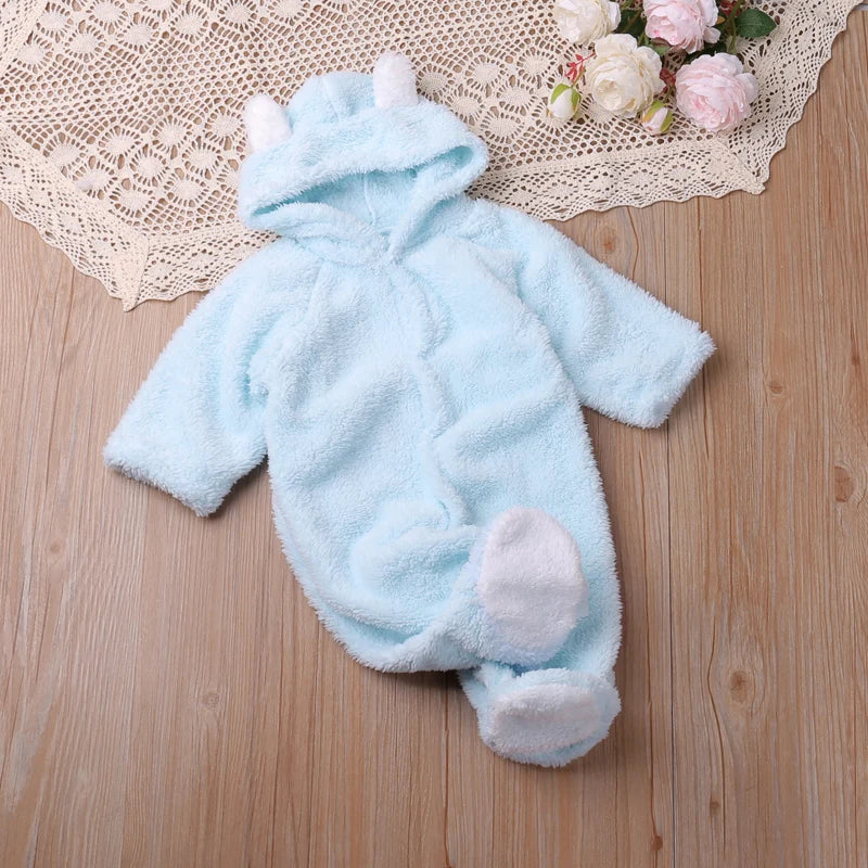 Safegrow CozyBear™ - Langarm-Overall im süßen Tierstil für kleine Abenteurer