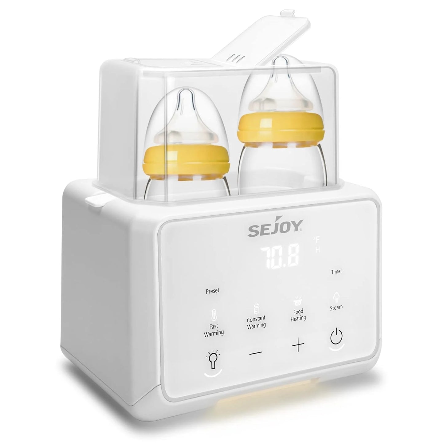 Safegrow MilkMaster™ - Multifunktionaler Flaschenwärmer für Milch, Brei & Wasser