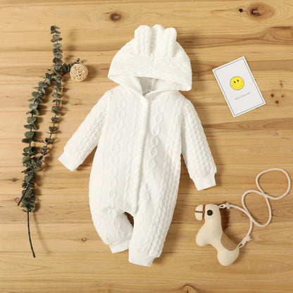 Safegrow CuddleSuit™ - Der flauschige Ganzkörperstrampler für kleine Kuschelbären