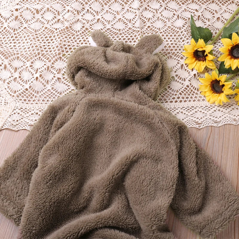 Safegrow CozyBear™ - Langarm-Overall im süßen Tierstil für kleine Abenteurer