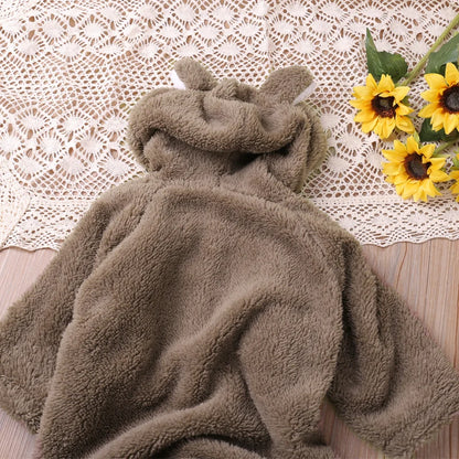 Safegrow CozyBear™ - Langarm-Overall im süßen Tierstil für kleine Abenteurer