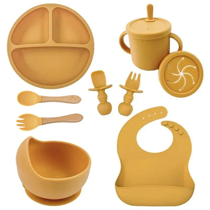 Safegrow MiniDiner Set™ - Kindergeschirr für kleine Feinschmecker – bruchsicher & weich