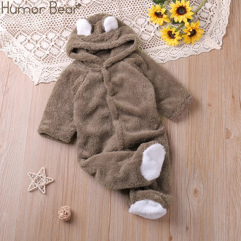 Safegrow CozyBear™ - Langarm-Overall im süßen Tierstil für kleine Abenteurer