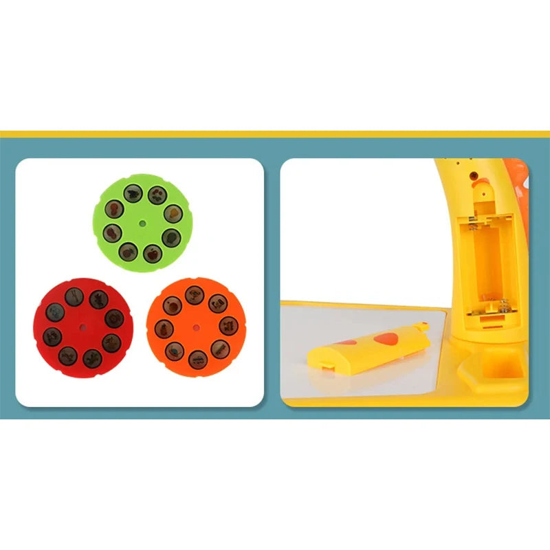 Safegrow DreamBoard™ - Der kreative LED-Projektor-Tisch für Kinder