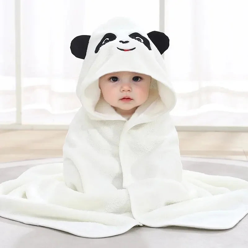 Safegrow CozyCritter™ - Kapuzen-Badetuch mit süßem Tierdesign