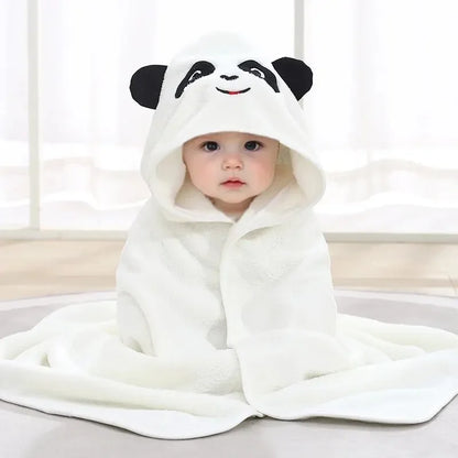 Safegrow CozyCritter™ - Kapuzen-Badetuch mit süßem Tierdesign