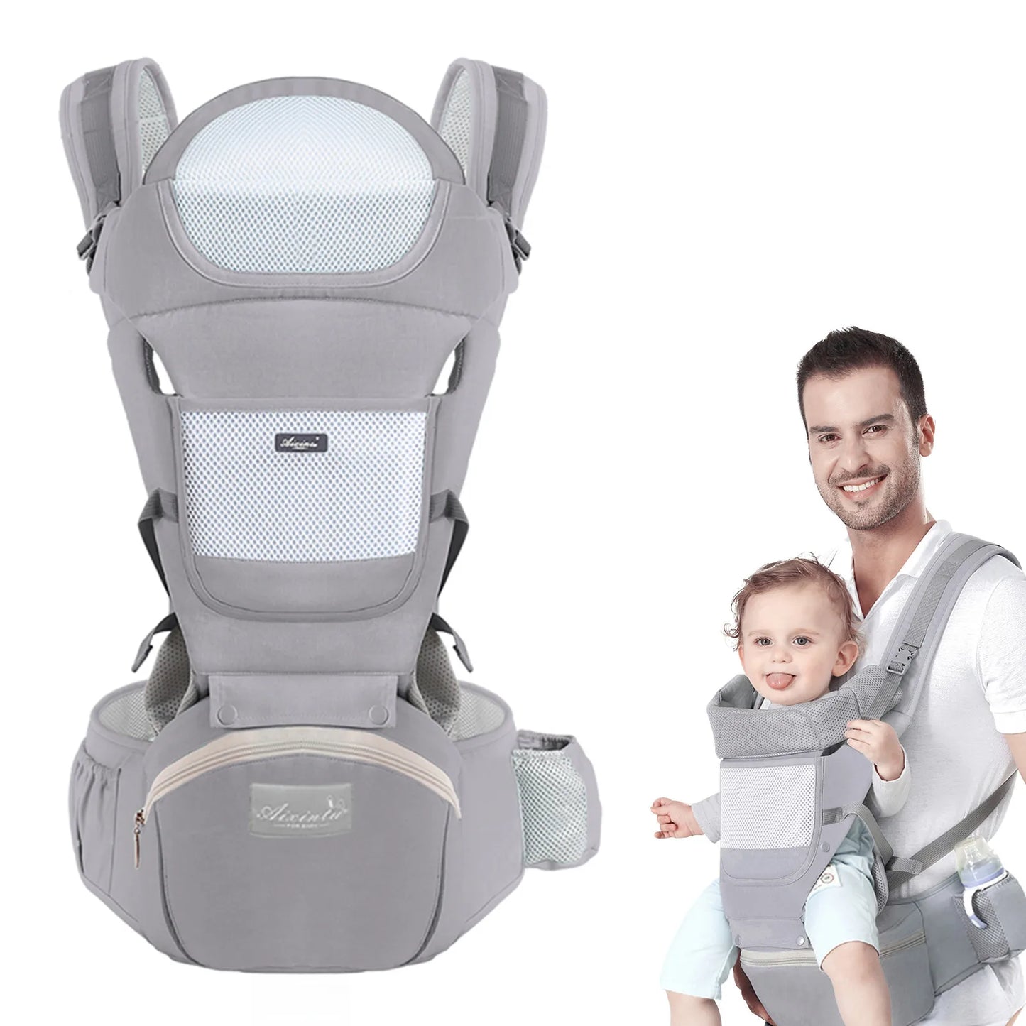 ErgoBaby 4-in-1 Trage – Komfort & Support von Neugeboren bis Kleinkind