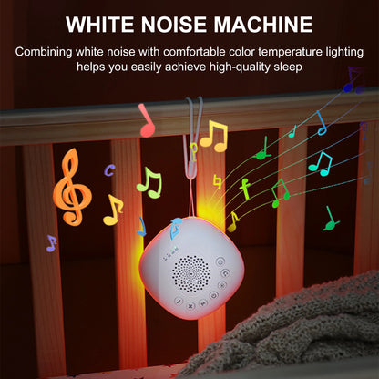 Safegrow DreamWhisper™ - White Noise Maschine für sanftes Einschlafen & Durchschlafen