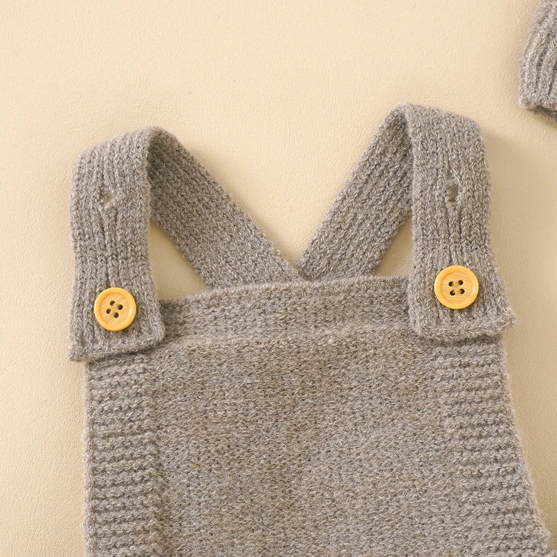 Safegrow CozyLoops™- Neugeborenen-Outfit aus atmungsaktivem Strick