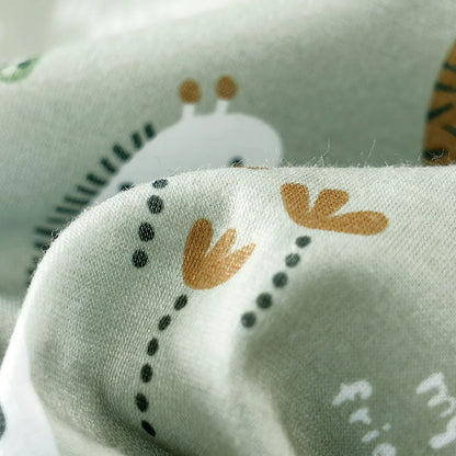 Safegrow Little Safari™ - Zweiteiliger Baby-Strampler mit Tiermotiven