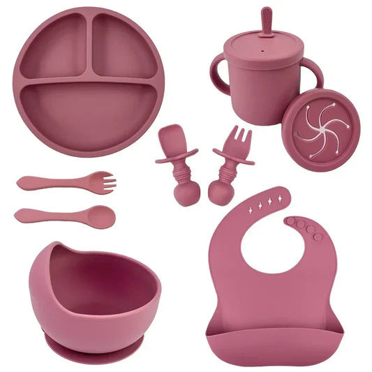 Safegrow MiniDiner Set™ - Kindergeschirr für kleine Feinschmecker – bruchsicher & weich