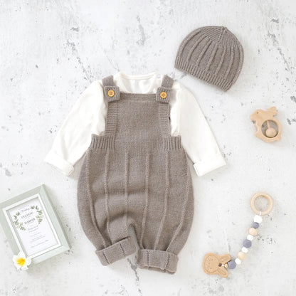 Safegrow CozyLoops™- Neugeborenen-Outfit aus atmungsaktivem Strick