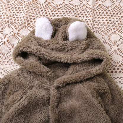 Safegrow CozyBear™ - Langarm-Overall im süßen Tierstil für kleine Abenteurer